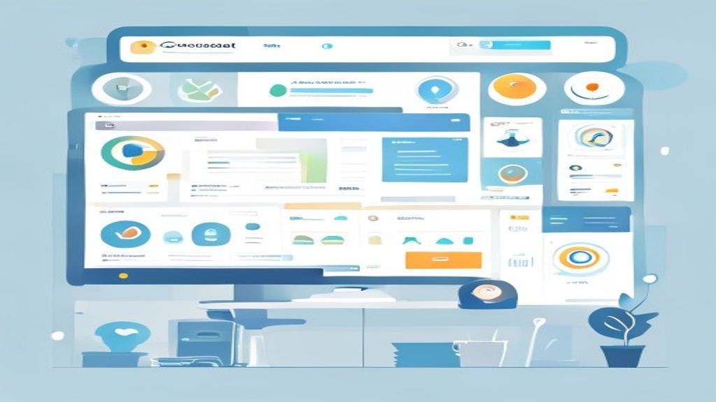 flat illustration of google ads campaign setup dashboard with keyword targeting, bid strategy settin